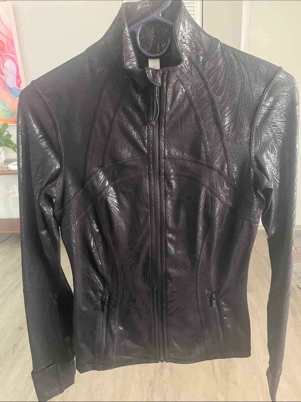 lululemon athletica Define Black Textured Zip Jacket